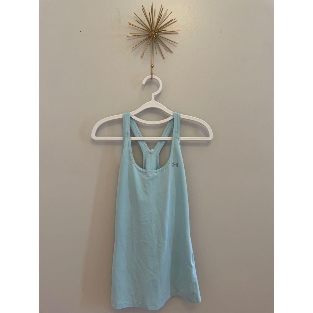 Under Armour Light Blue Runners Tank Top